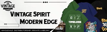 The Vintage Clothing banner