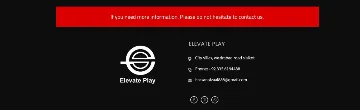ELEVATE PLAY banner