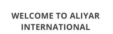 ALIYAR INTERNATIONAL banner