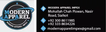 MODERN APPAREL IMPEX banner