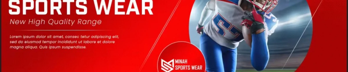 Minah Nabeel Sportswear banner