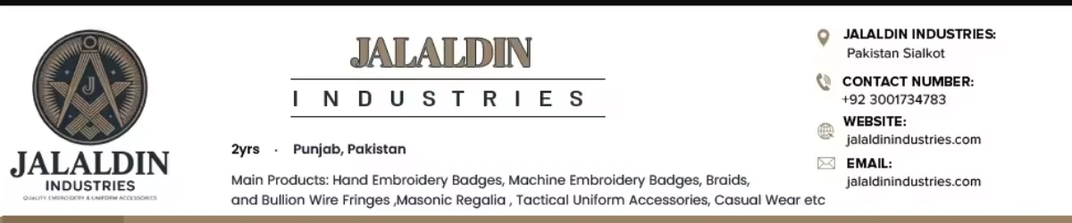 Jalaldin Industries banner