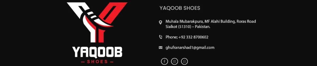 YAQOOB SHOES banner