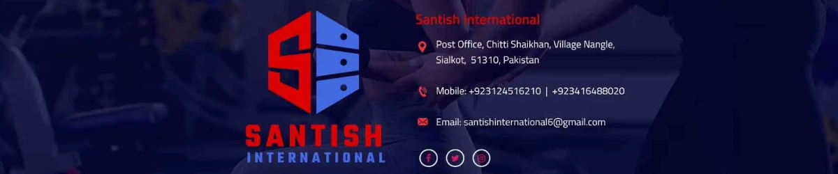 SANTISH INTERNATIONAL banner