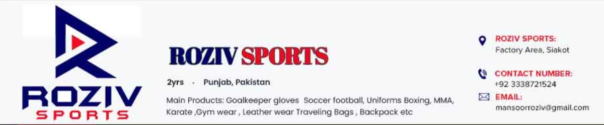 ROZIV SPORTS banner
