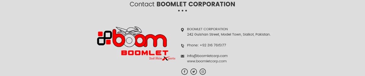 BOOMLET CORPORATION banner