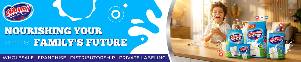 Maymil Milk banner