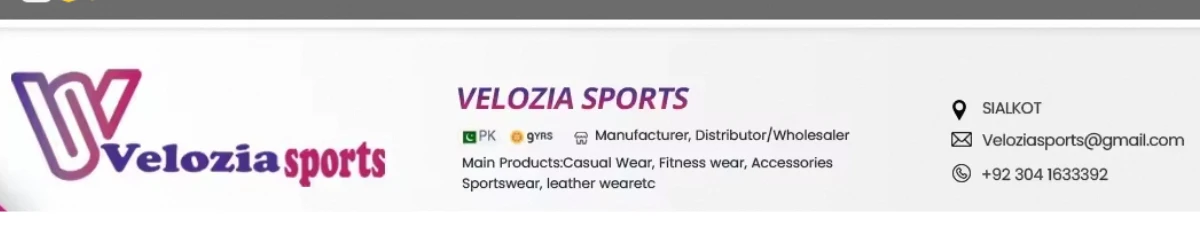 Antario Sports Wear banner