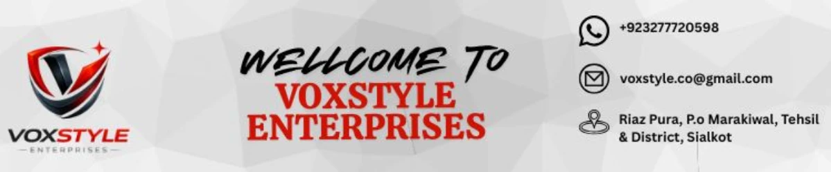 VOXSTYLE ENTERPRISES banner