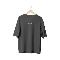  Mysterious Gray Oversized T Shirt Casual Streetwear Cotton Fashion Tee Supplier Pakistan