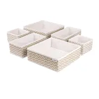  Qoolish 6-Pack Drawer Organizers: Tidy-Up Your Space in Style! (Available in 6 Colors)