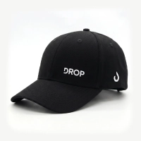  Premium Suede Black Cap - Luxury Custom Headwear Bulk Wholesale | Private Label Apparel Manufacturing by Drop Apparel