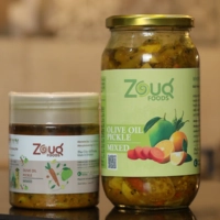  Zouq Mixed Pickle in Olive Oil 390 Grams