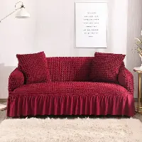  Bubble Sofa Covers/Stretchable Sofa Covers  5 seaters - Available In All Sizes