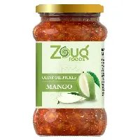  Zouq Mango Pickle in Olive Oil 1 Kilogram - A Tangy Delight Made with Olive Oil