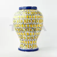  Ceramic Floral Mold Vase MLV-1 (Y-C)