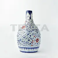  Ceramic Floral Surahi Vase (MC-L)