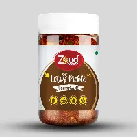 ZouqFoods Lotus Root Pickle in Mustard Oil – 800g Pack | Crunchy Kamal Kakri Achar with Authentic Desi Flavors