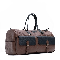  MSN Leathers Traviss Duffle Bag Premium Leather Travel Gym Weekend Overnight Bag for Men Durable Spacious Carry DUFFLE BAG