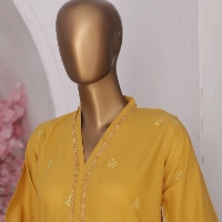  CO-ORDS - Chikan Kaari - Yellow