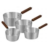  Kitchen Kraft Milk Pan 4 Pcs Set