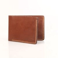 Brown Hand Made Leather Wlalet