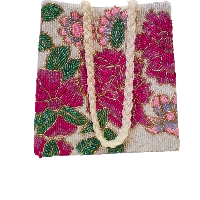  Elegant Handmade beaded bag for women-Bridal handbags for parties and for fashion wear.