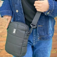  Outters PUFFER Crossbody bubble Pouch Black