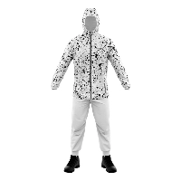  Outdoor shooting camouflage jacket and pants waterproof men's hunting outfit set