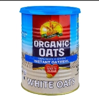  Organic Oats Low Sugar Tin Blue 400 Gm