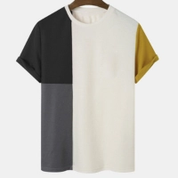  Premium Cotton T-Shirt for Men & Women | 100% Bio-Washed Combed Cotton, 200 GSM | Thick, Soft & Breathable Fabric | Modern Regular Fit, Round Neck | Pre-Shrunk, Fade Resistant | Perfect for Casual Wear, Travel & Everyday Comfort