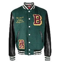  Premium Quality Green Color Varsity Jacket by Proventure Industry