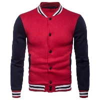  Premium Quality Red Color Varsity Jacket by Proventure Industry