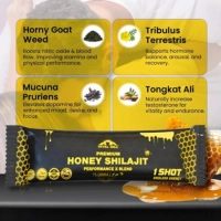  Power Honey Shilajit 12 Sachets Box Energy Performance Boost Herbal Supplement
