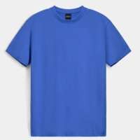  Heavyweight 100% Cotton Men's T-shirts High Quality Vintage Acid Wash Style Plus Size Summer Wear Wholesale Ringers Men's T-shirts Good Quality Short Sleeved T-shirt For Men Summer New Style Base Shirt Trendy Slim Fit T-shirt
