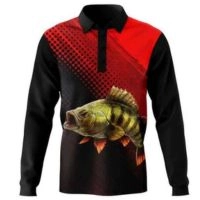  Custom UPF 50+ Quick Dry Polo Shirts for Fishing Breathable Waterproof Windproof Casual Style with Sublimation Logo Printing