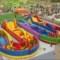  Inflatable Obstacle Course & Jumbo Inflatable Parks