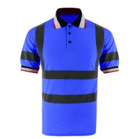  Men's Custom Logo Polo Shirt 100% Short Sleeve Safety Clothing Long Length Work T Shirts Solid Men's High Quality Safety Shirts High Polo Shirts Work Shirts Visibility Safety Polo Shirts Unisex Plus Size Cotton Breathable Waterproof Anti-uv