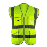  Wholesale Fashion Men's Safety Vest Customized Breathable High Quality Custom Color Men Security Vest Hot Selling Latest Design Breathable Lightweight Safety Vest Reasonable Price High Quality Safety Vest Workwear Reflective Safety Vest With Pockets