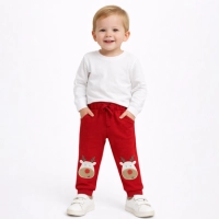  C&A Reindeer Red Baby Joggers