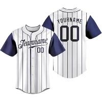  Custom Sublimated Vintage Baseball Jerseys-Team Sportswear Hip Hop Style 100% Polyester Quick Dry & Breathable