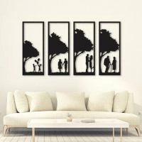  "Golden Roots -Premium MDF tree Art"