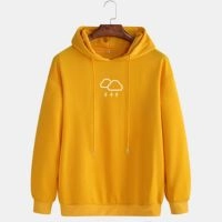  Yellow Sports Hoodie Premium Pullover Hoodie for Training & Casual Wear