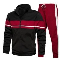  Pakistan Manufacture Polyester/Cotton Breathable Lightweight Quick Dry Hoodies Tracksuit Set Custom Plain Casual Wear Men Hot