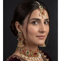  Trendy Collar Set Fashion Jewelry Necklace Collar Choker Set Bridal Party Wear Jewelry