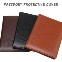  Genuine Leather Passport Wallet Cover Quick Shipping Business Gift for Travelers Premium Leather Passport Holder Case