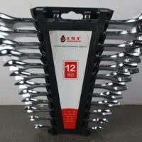  SMT 12-Piece Professional Double Open End Wrench Set (6mm - 32mm)
