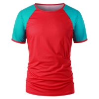  New Style Design Men T Shirt Short Custom New Design Good Quality Cotton Loose Fit Line Men T Shirt For Men