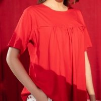  Silk Pajama Set Women Red Satin Sleepwear Luxury Night Suit PJ Set Wholesale Supplier Pakistan