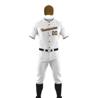 Men’s Baseball Team Uniform Breathable Sportswear Kit